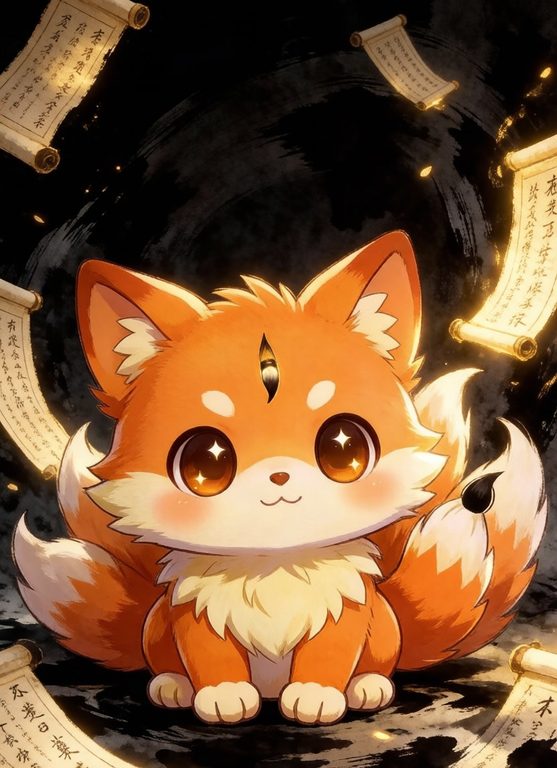 墨狐小九 幼嵍