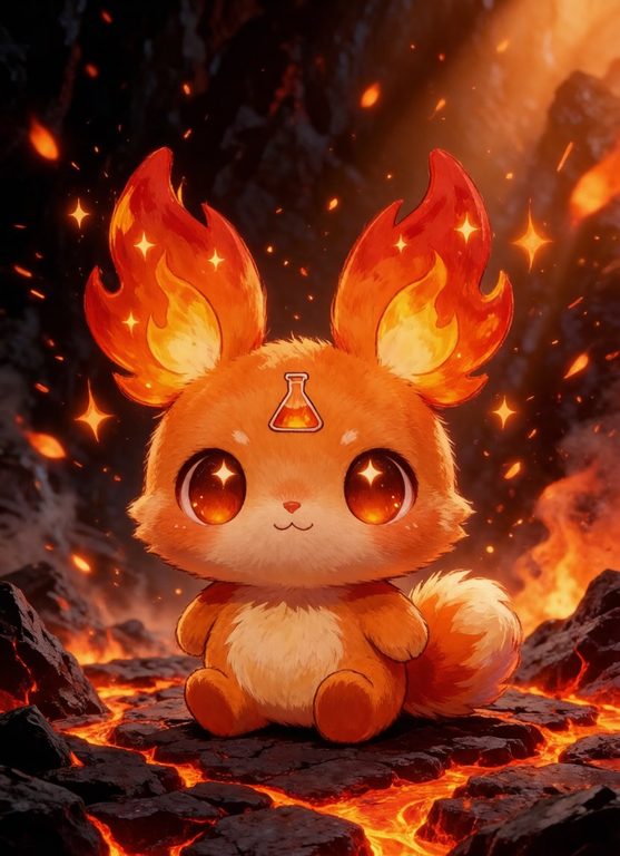 焰兔 幼嵍