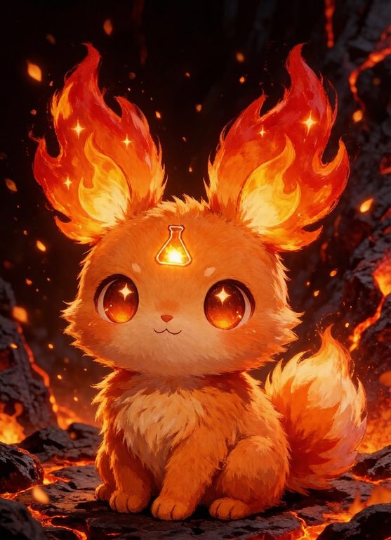 焰兔 成长